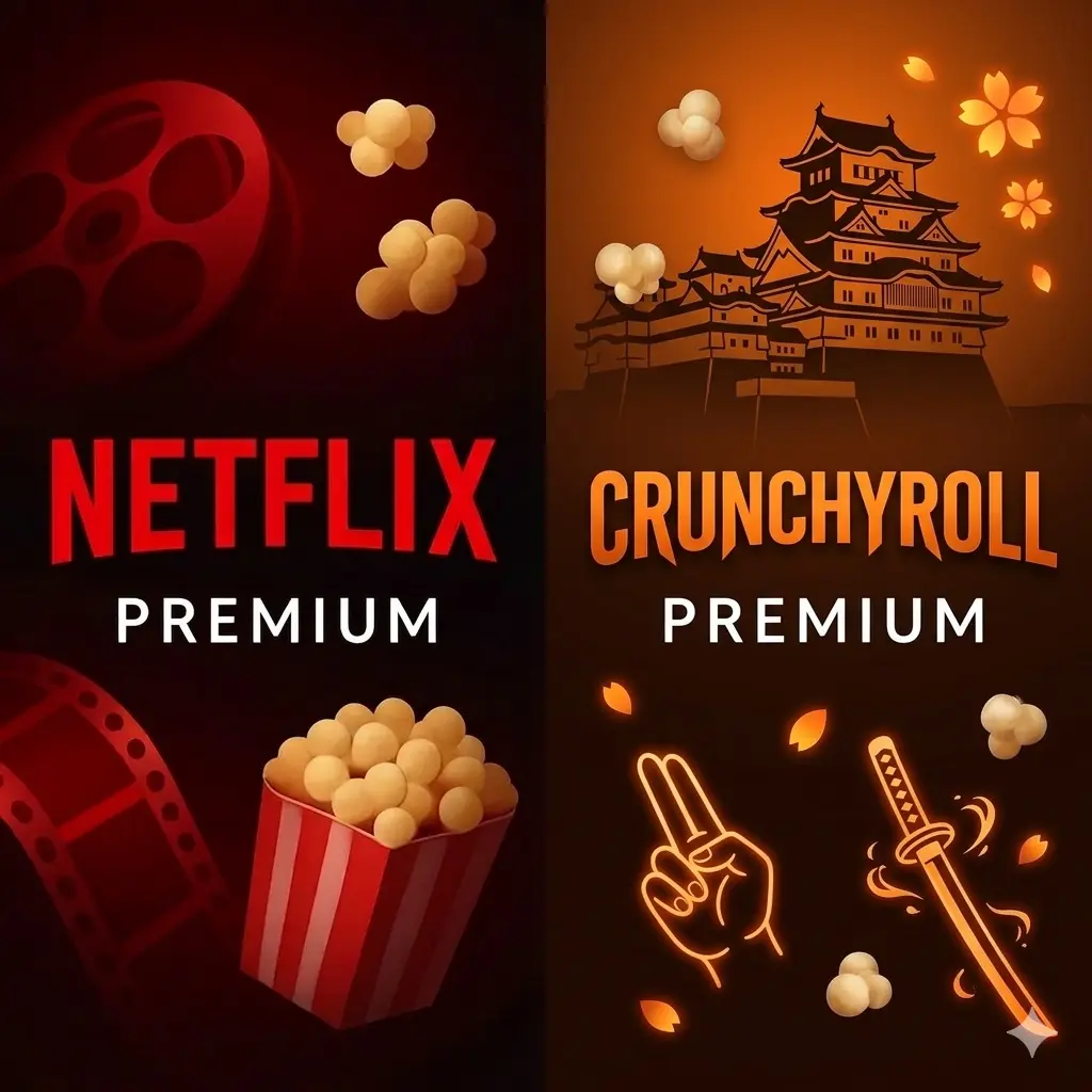 Netflix+Crunchyroll