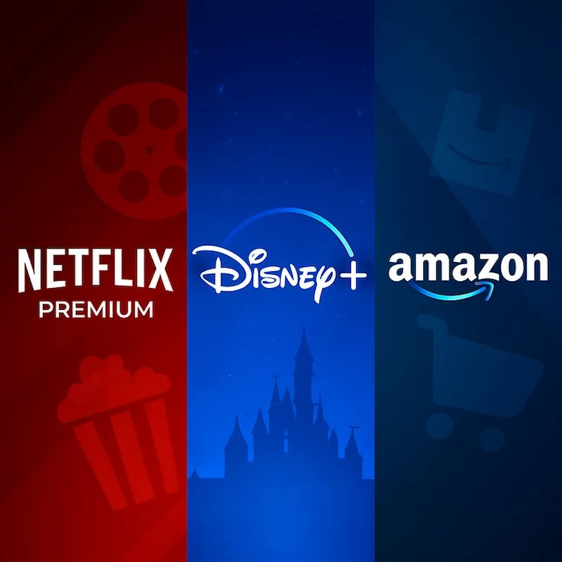 Netflix+Disney+Amazon