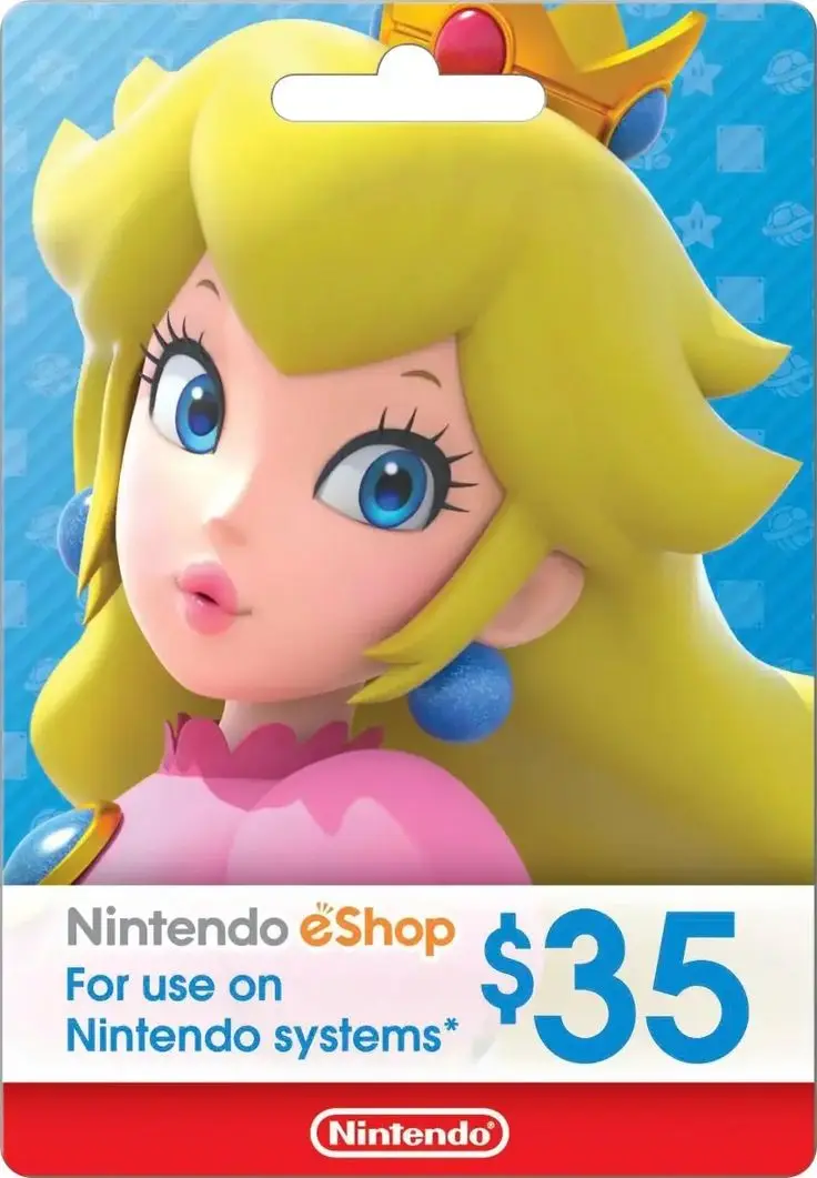 Tarjeta Nintendo eShop 35USD