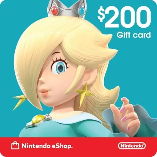 Tarjeta Nintendo eShop 200USD