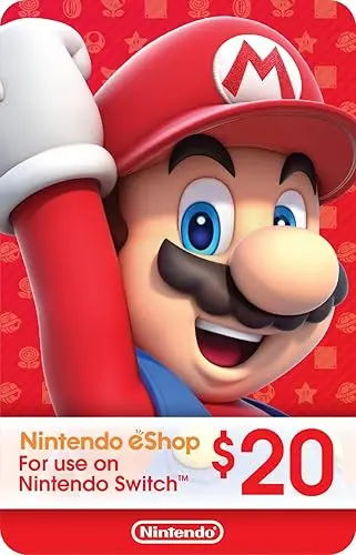 Tarjeta Nintendo eShop 20USD